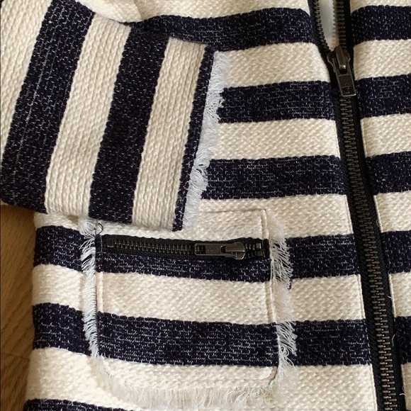 Nordstrom Halogen Crop Moto Jacket - Size 2 - Picture 8 of 8